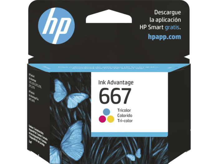 INK - HP 667 tri color