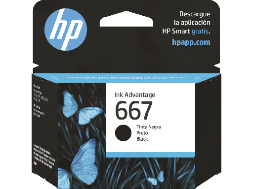 [BA-012] INK - HP 667 black