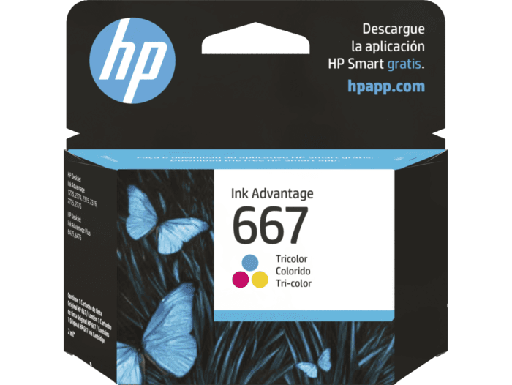[BA-013] INK - HP 667 tri color